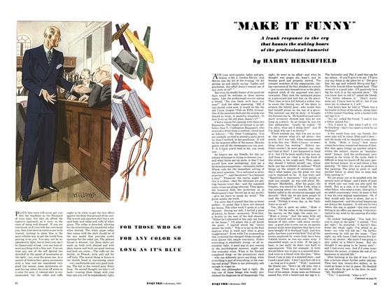 September 1933 | Esquire