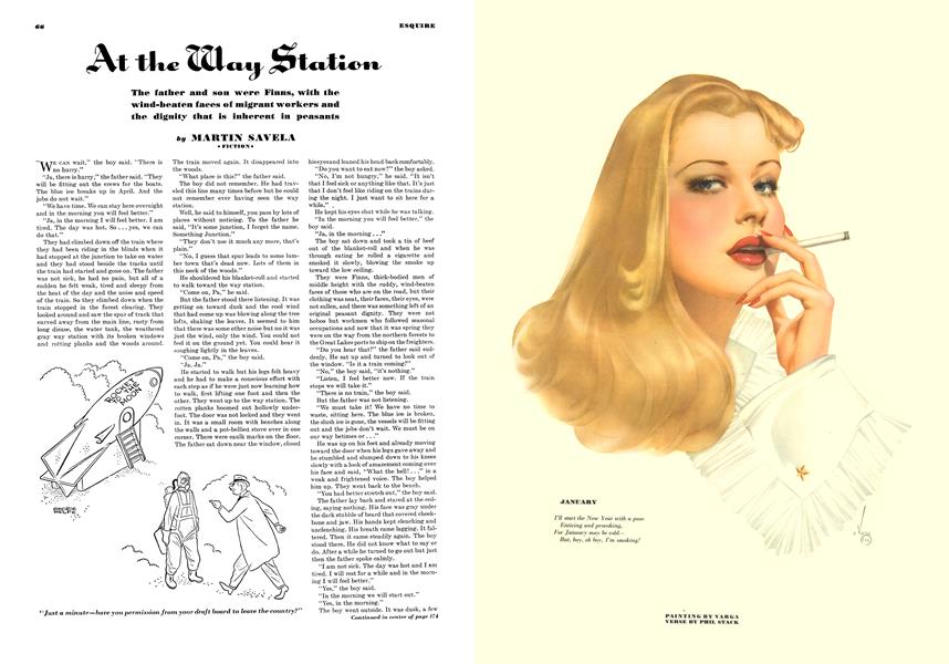 Varga Calendar | Esquire | JANUARY 1942