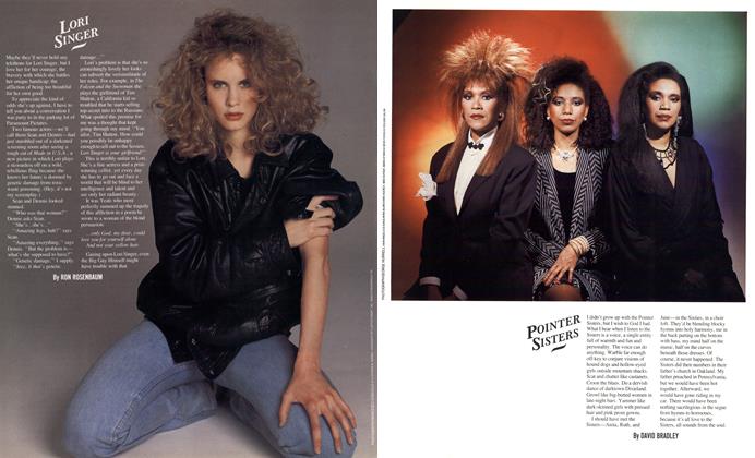 Lori Singer | Esquire | JUNE 1987